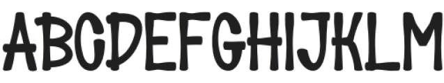 Kunsonu Regular otf (400) Font LOWERCASE