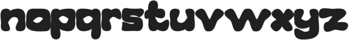 Kuraci Retro Bold otf (700) Font LOWERCASE