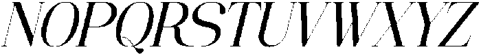Kuriyos Italic otf (400) Font UPPERCASE