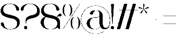 Kuriyos otf (400) Font OTHER CHARS
