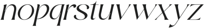 Kurosa Delight Oblique otf (300) Font LOWERCASE