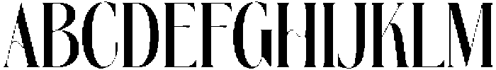 Kushers otf (400) Font UPPERCASE