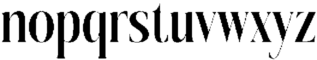 Kushers otf (400) Font LOWERCASE