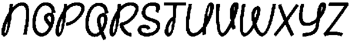 Kusrov Regular otf (400) Font LOWERCASE