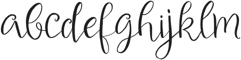 Kustina Regular otf (400) Font LOWERCASE