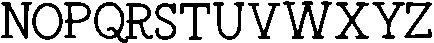 Kutani ttf (400) Font LOWERCASE