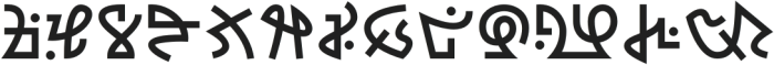 Kuzconian Bold otf (700) Font LOWERCASE