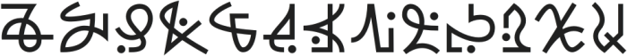 Kuzconian SemiBold otf (600) Font LOWERCASE