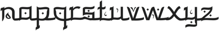 kuzimy-Regular otf (400) Font LOWERCASE