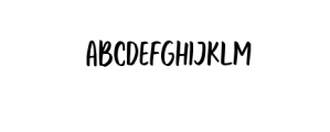 Kuffie.otf Font UPPERCASE