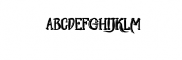 KuramoRegular.ttf Font UPPERCASE