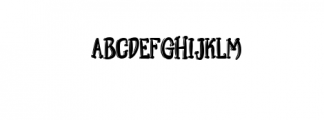 KuramoRegular.ttf Font LOWERCASE