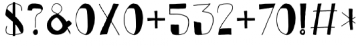 Kurkuma Regular Font OTHER CHARS