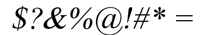 KULDIPA2 Italic Font OTHER CHARS