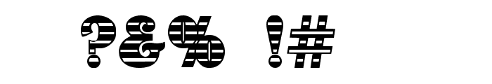 KURTISBLOW Font OTHER CHARS