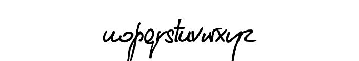 KubaRecznyNeue-Regular Font LOWERCASE
