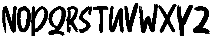 Kulisha Font LOWERCASE