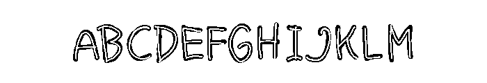 Kulsix Font UPPERCASE