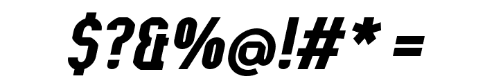 Kumba Bold Italic Font OTHER CHARS