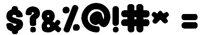 Kumio Font OTHER CHARS