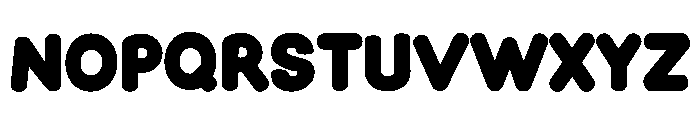 Kumio Font UPPERCASE