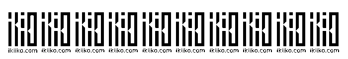 Kungfoo Fighter ikiiko.con Font OTHER CHARS