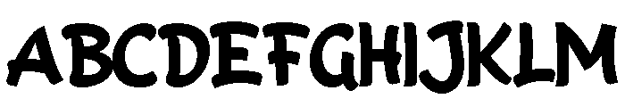 Kungfoo Fighter ikiiko.con Font UPPERCASE