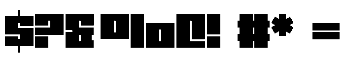 Kunstraub Regular Font OTHER CHARS