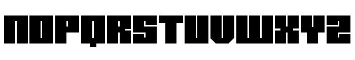 Kunstraub Regular Font LOWERCASE