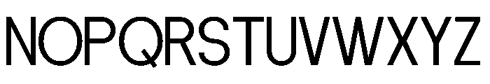 Kurcley Font UPPERCASE