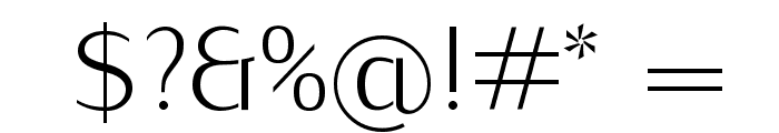 KurierLight-Regular Font OTHER CHARS