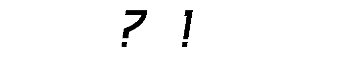 Kurosawa Italic Font OTHER CHARS