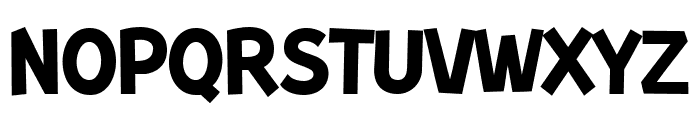 Kurri Island PERSONAL Bold Font UPPERCASE