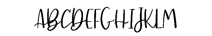 Kursive Regular Font UPPERCASE