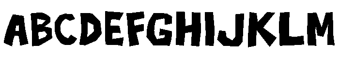 Kurtas Font UPPERCASE