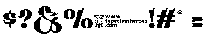 Kusovia DEMO Font OTHER CHARS