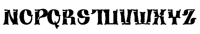 Kusovia DEMO Font UPPERCASE