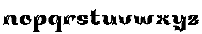 Kusovia DEMO Font LOWERCASE