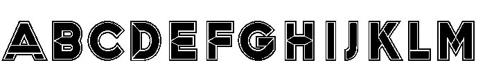 Kuzman Regular Font UPPERCASE