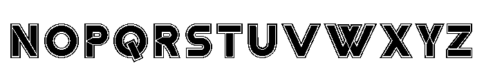 Kuzman Regular Font UPPERCASE