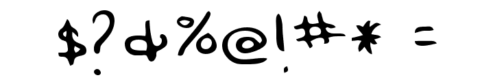 Kubis Regular Font OTHER CHARS