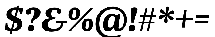 Kunstuff Semibold Italic Font OTHER CHARS