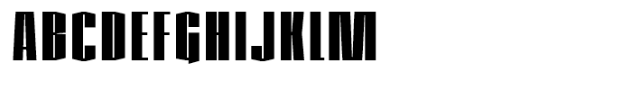 Kubrick Bold Font UPPERCASE