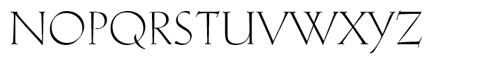 Kuenstler 165 BT Roman Font UPPERCASE