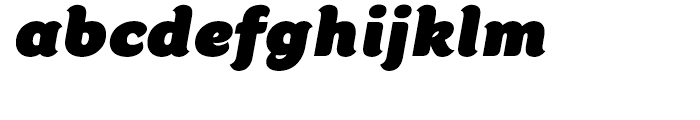 Kumiz FY Bold Italic Font LOWERCASE