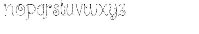 Kundalini Regular Font LOWERCASE