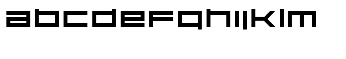 Kunstware Alphabet Font LOWERCASE