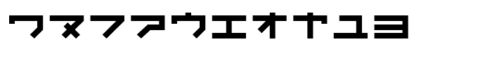 Kunstware Katakana Font OTHER CHARS