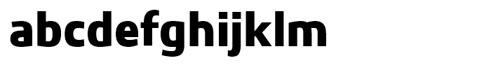 Kuro ExtraBold Font LOWERCASE