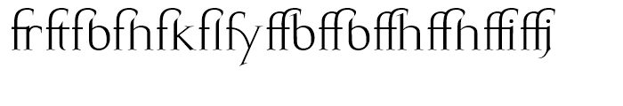 Kurosawa Serif Expert Normal Font LOWERCASE